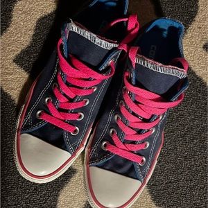 Converse Blue/Pink size 7 (women) 5 (men)